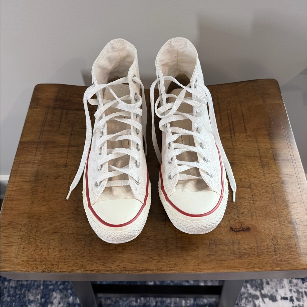 Converse White High-Tops